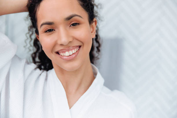 istock Bathroom Beauty: Woman in the Mirror 1726071437