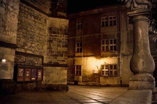 istock Church in Klodzko Night Town, Poland 1726130698