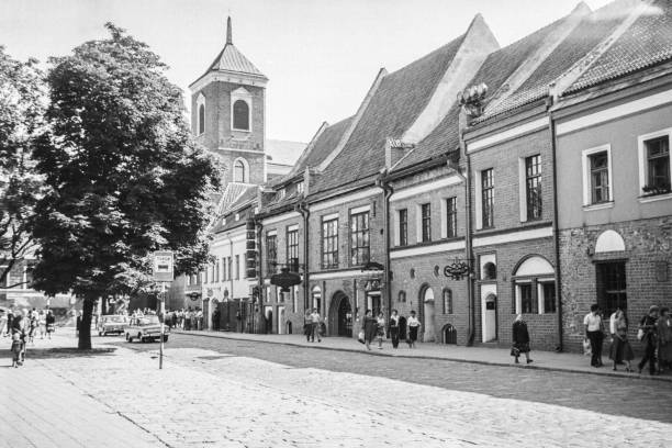 La vieille ville de Kaunas en 1984 - Photo