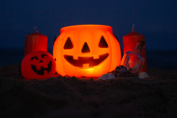 istock Halloween, candles, romance, fear, horror, rite 1726220426