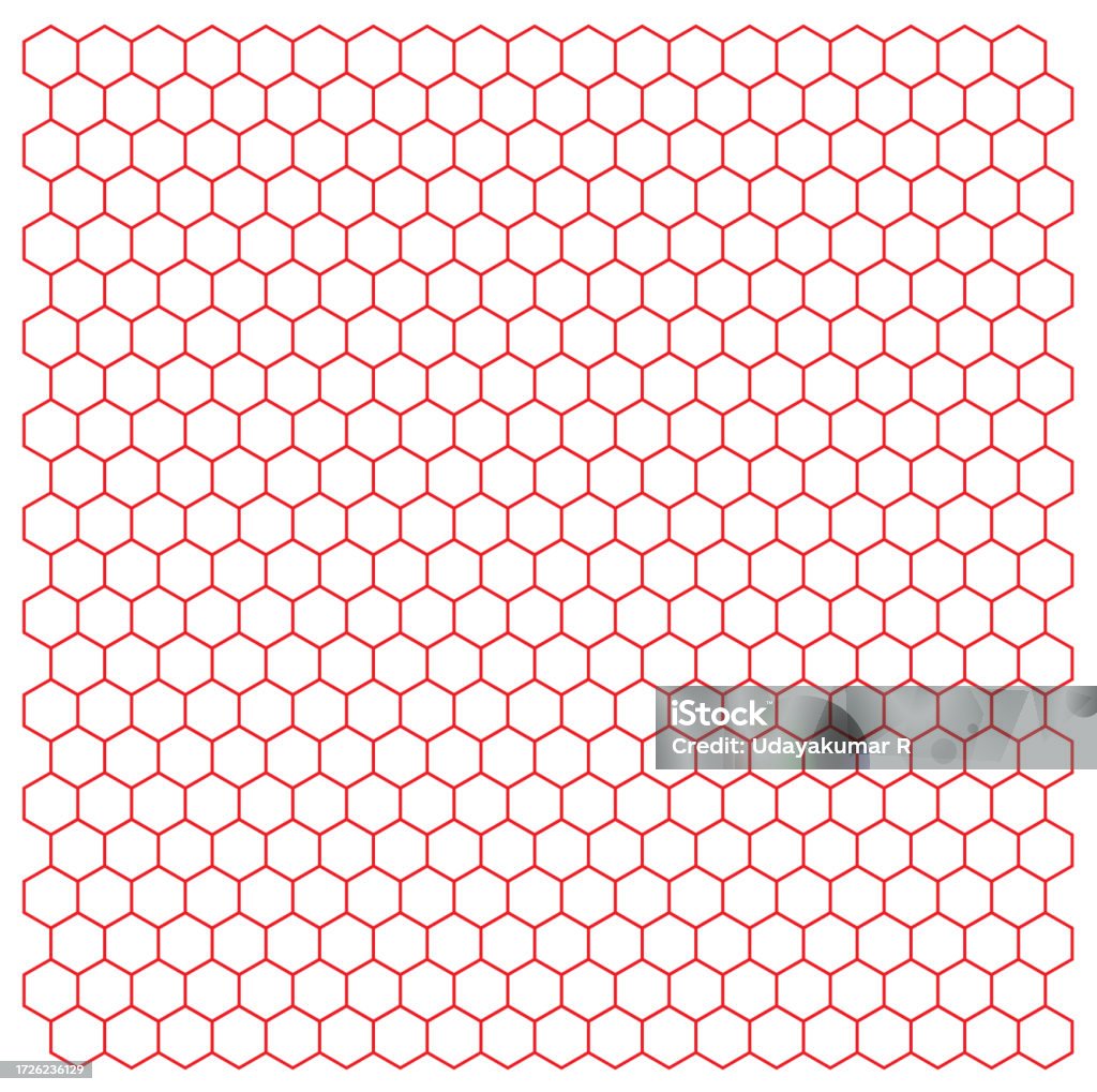 Hexagon Grid Pattern Line Grid Hexagon Texture Mesh Background ...