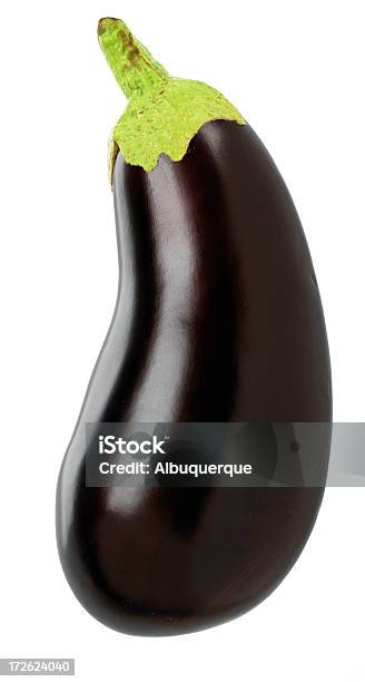 Speiseneier Stockfoto und mehr Bilder von Aubergine - Aubergine, Freisteller – Neutraler Hintergrund, Weißer Hintergrund