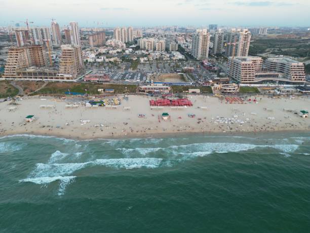 istock Tel aviv Beach aerial photo from drone 1726242934