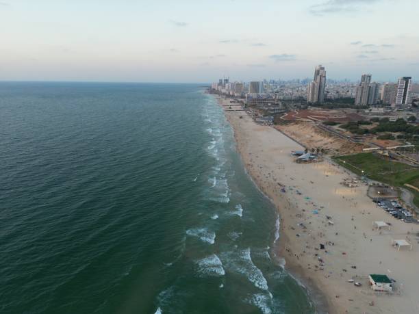 istock Tel aviv Beach aerial photo from drone 1726242942