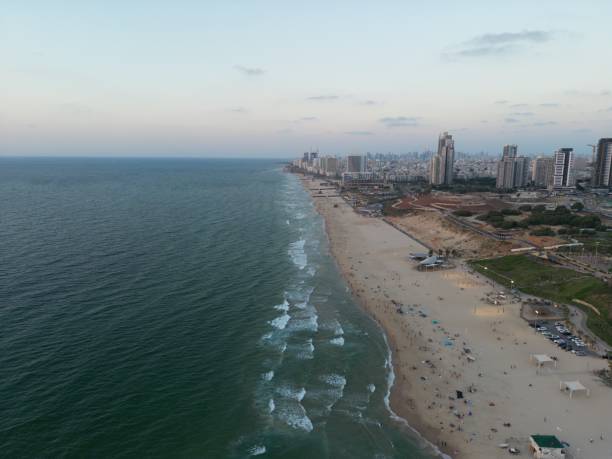 istock Tel aviv Beach aerial photo from drone 1726243466