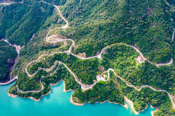 istock Aerial view of reservoir 1726244829