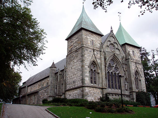 istock cathedral Stavanger Norway Scandinavia city centre scene 172624533