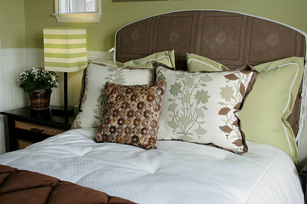 istock Bedroom with green tones 172624636