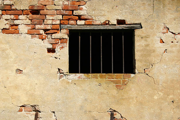 Finestra della Prigione - foto stock