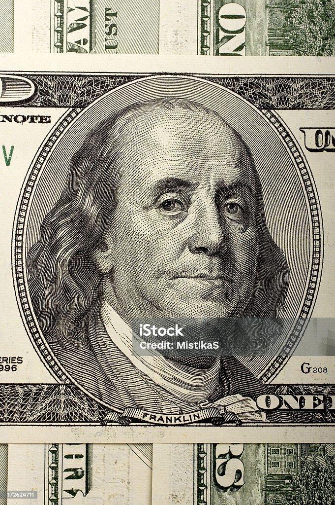 Ben Franklin - Lizenzfrei Benjamin Franklin Stock-Foto