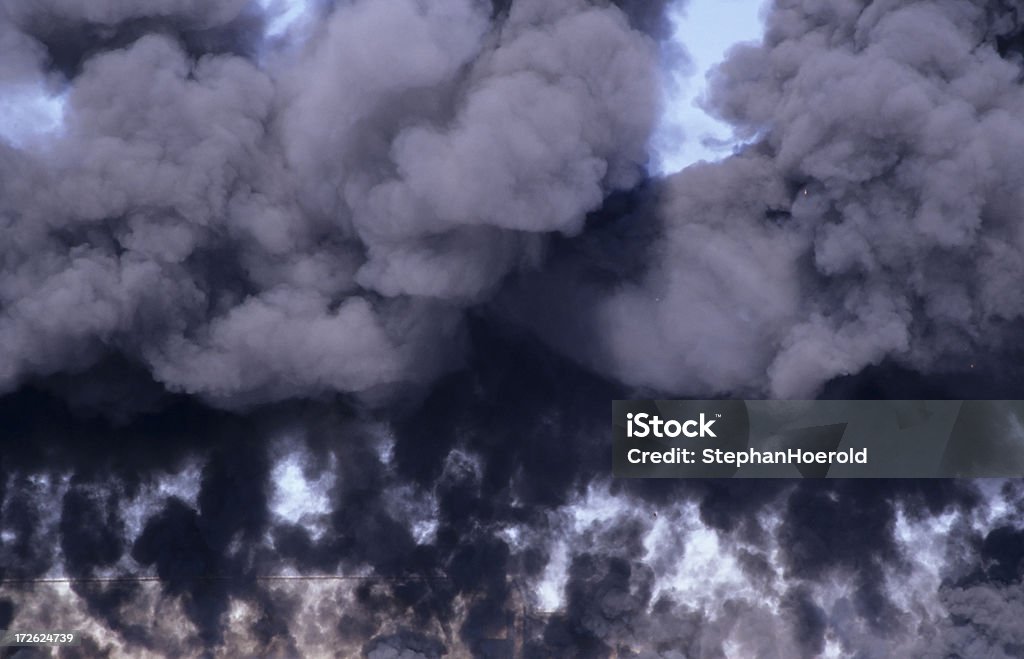 Fließende Rauch - Lizenzfrei Rauch Stock-Foto