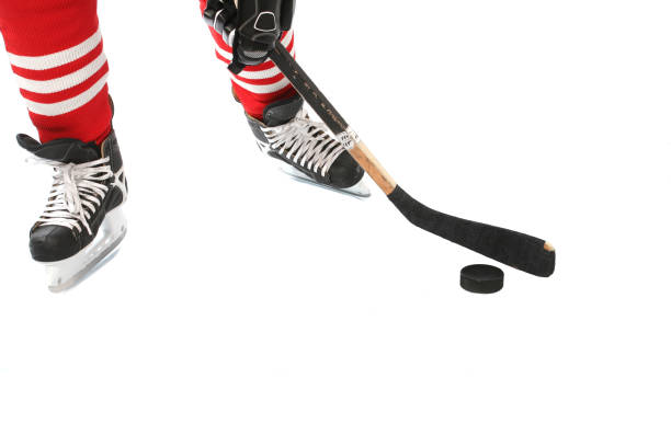 istock Close-up on hockey player  legs 172625032