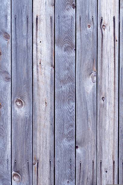 Old blue weathered planks stock photo
