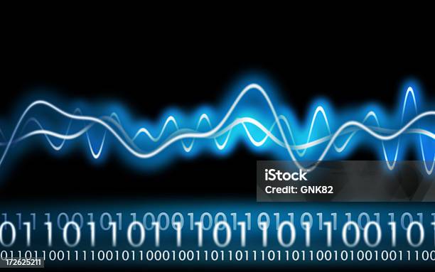 Universo Digitale 2 - Fotografie stock e altre immagini di Astratto - Astratto, Codice binario, Curvo