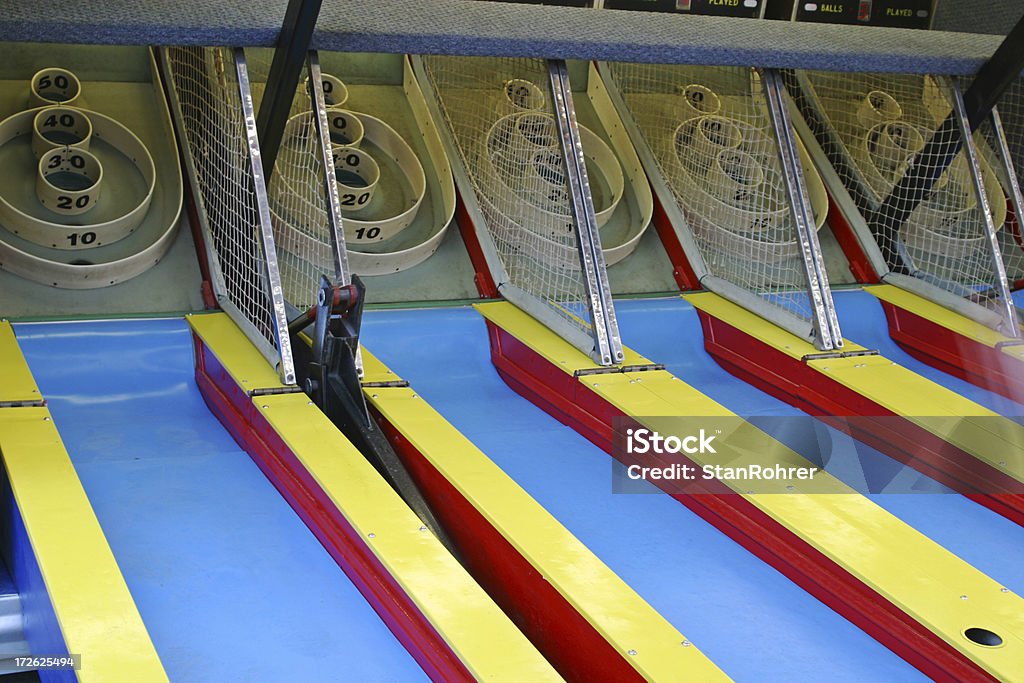 Skeeball gioco - Foto stock royalty-free di Palla sportiva