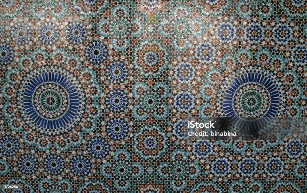 Árabe mesquita mosaico - Foto de stock de Arabesco - Estilo royalty-free