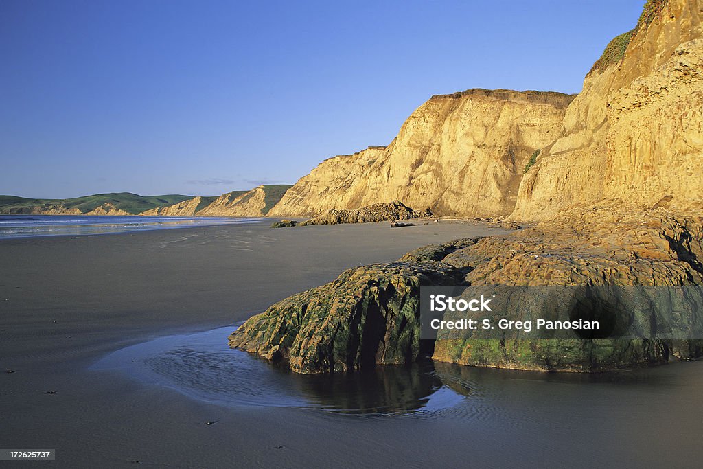 Drakes Beach Drakes beach in Point Reyes National Seashore (Marin County, California). Point Reyes National Seashore Stock Photo