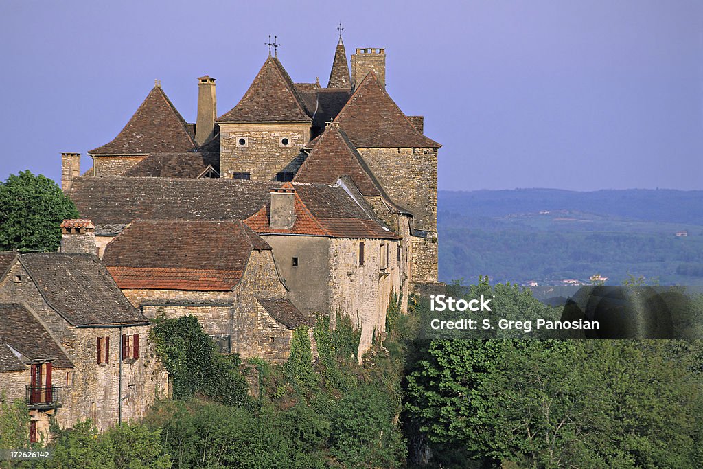 Loubressac - Lizenzfrei Anhöhe Stock-Foto