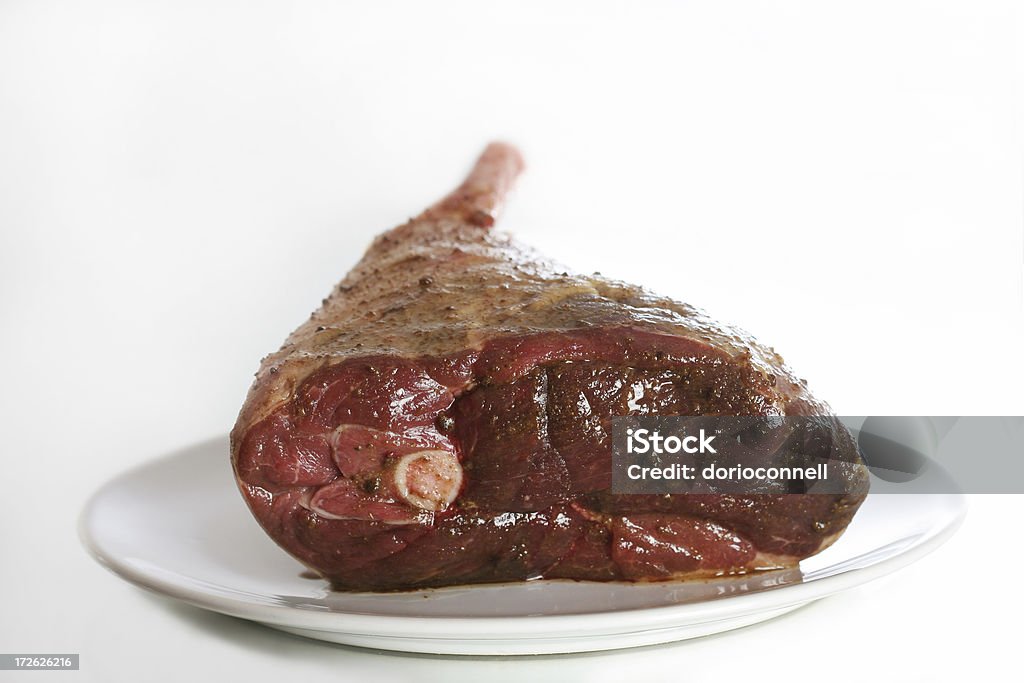 Carne crua, Perna de Carneiro - Royalty-free Almoço Foto de stock