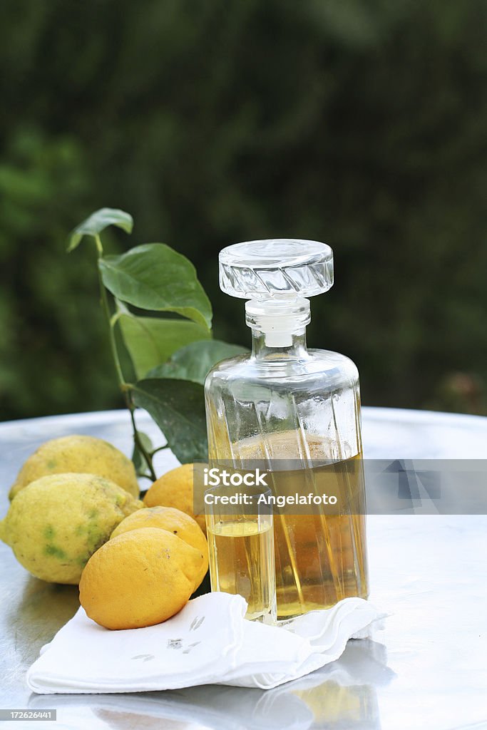 Lemon Drink, Limoncello "Lemon drink called limoncello, Italian typical drink.Lemon drink called limoncello, Italian typical drink." Lemon - Fruit Stock Photo