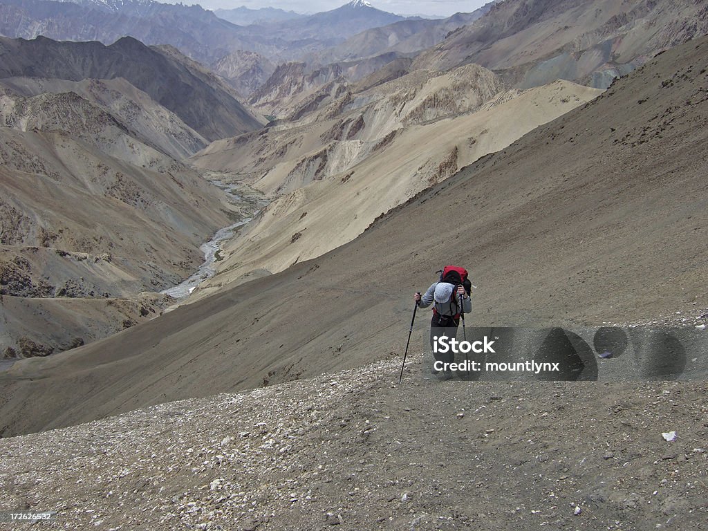 Trekking de Ladakh - Royalty-free Dureza Foto de stock