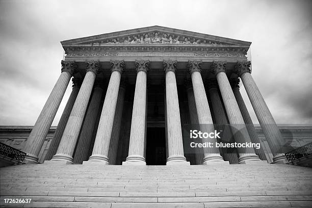 United States Supreme Court Stock Photo - Download Image Now - US Supreme Court Building, Courthouse, Steps