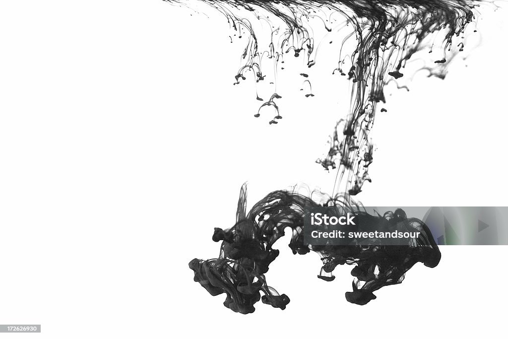 Large Ink Drop A Large ink Drop to give a modern look to your project. Screen the Drops over your Project to composite the inkdrops quickly. Black Color Stock Photo