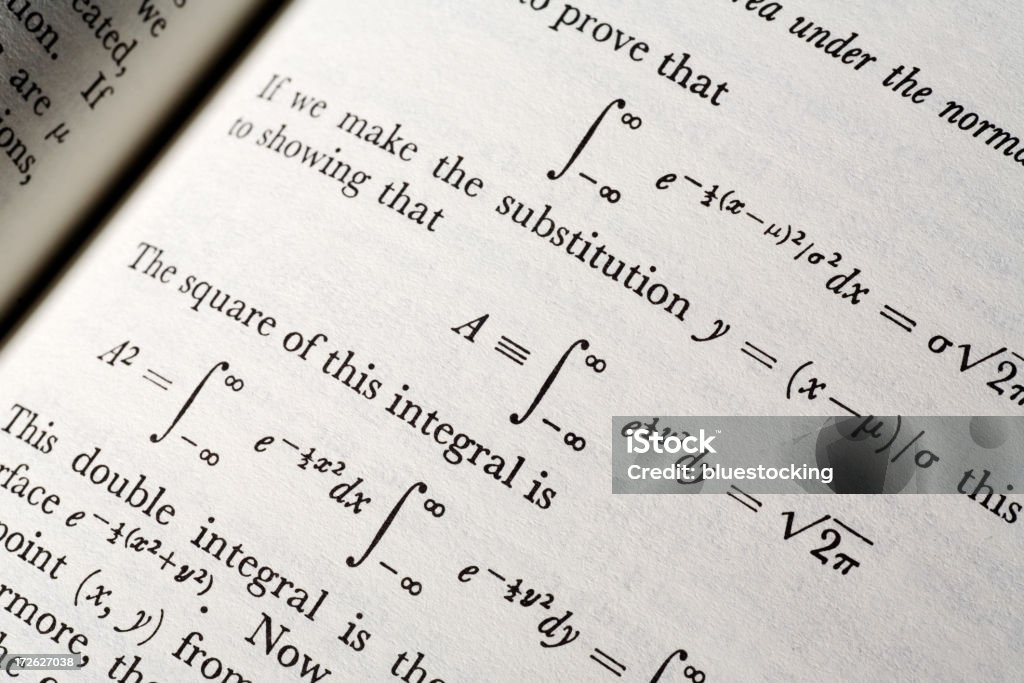 Équations mathématiques - Photo de Mathématiques libre de droits