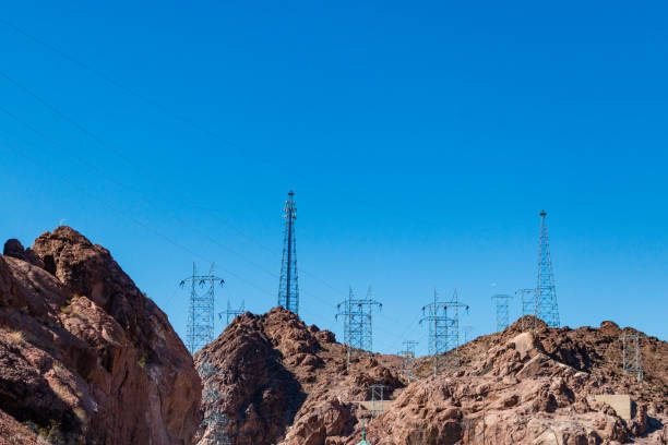 istock Hoover Dam, transmission tower 1726271728