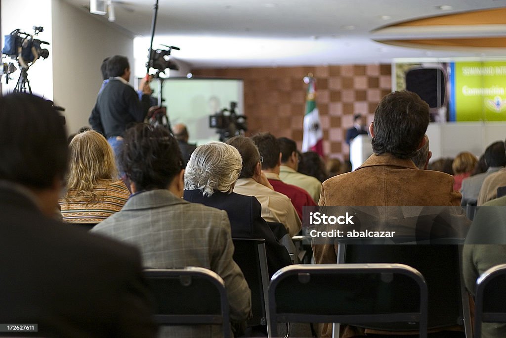 Participantes de convenções - Foto de stock de Apresentação - Discurso royalty-free