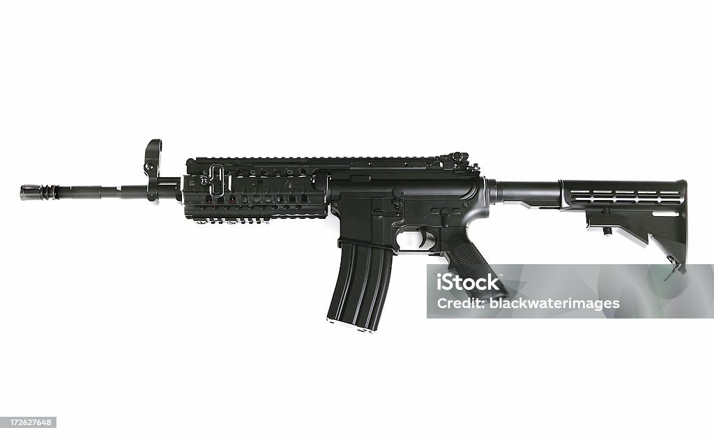 rifle M4 rifle - M16 variant. AR-15 Stock Photo