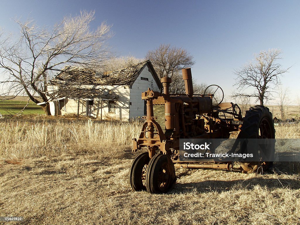 Abbandonato Farm - Foto stock royalty-free di Fattoria