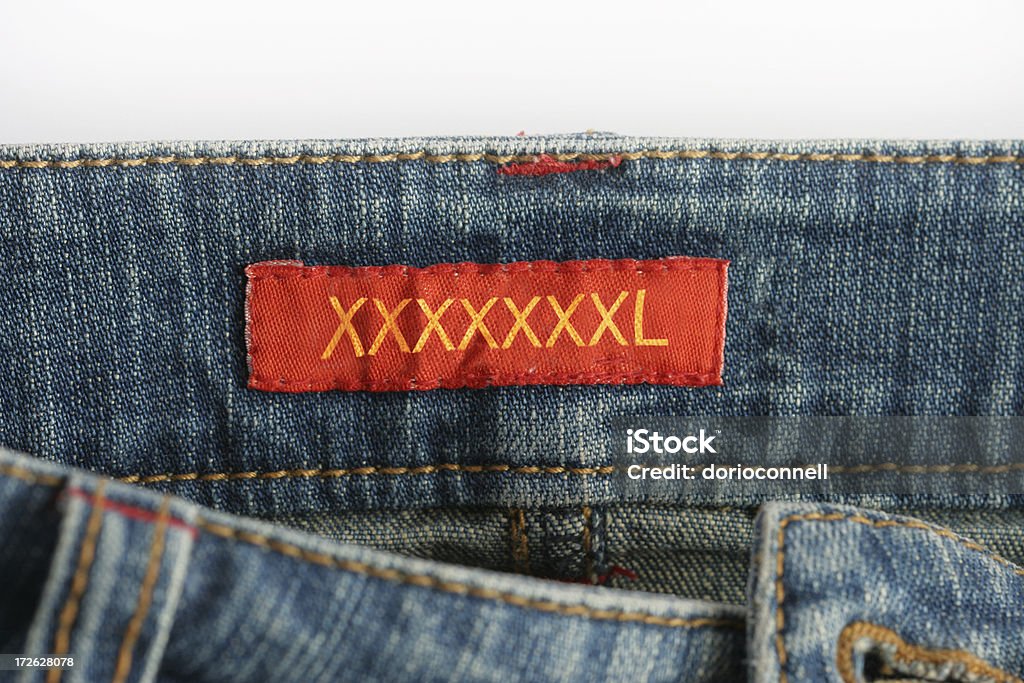 jeans xxxxxlarge - Foto stock royalty-free di Smisurato