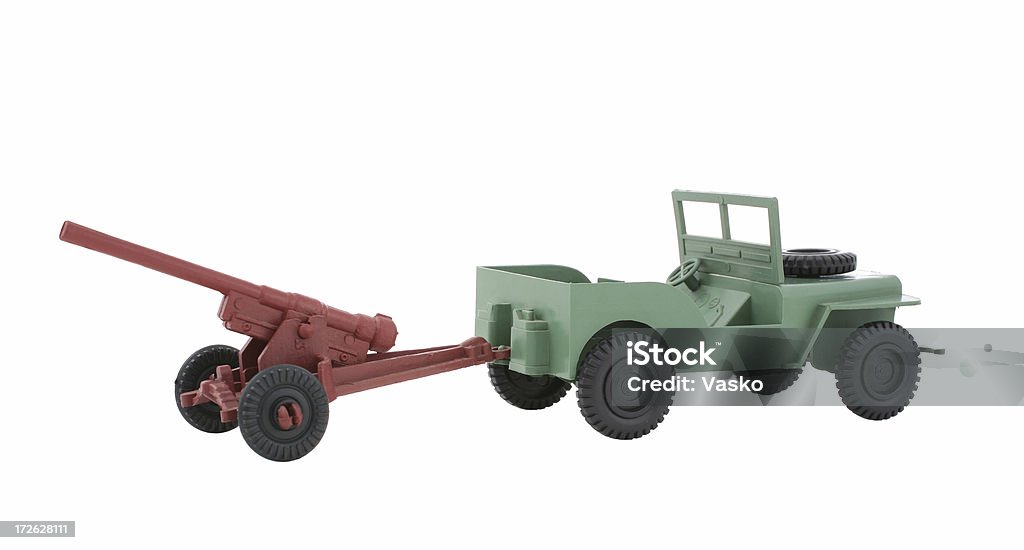 Jeep militar de juguete - Foto de stock de 4x4 libre de derechos