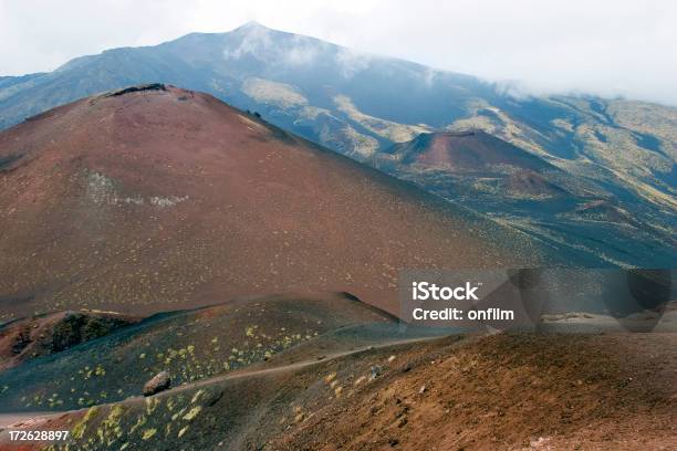 Ätna Sizilien Italien Stockfoto und mehr Bilder von Aktiver Vulkan - Aktiver Vulkan, Anhöhe, Berg