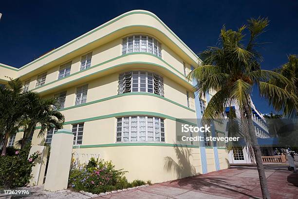 Appartamenti In Stile Art Déco - Fotografie stock e altre immagini di Miami - Miami, Appartamento, Via