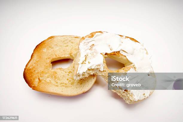 Bagels Mit Frischkäse Stockfoto und mehr Bilder von Bagel - Bagel, Gegessen, Schmierkäse