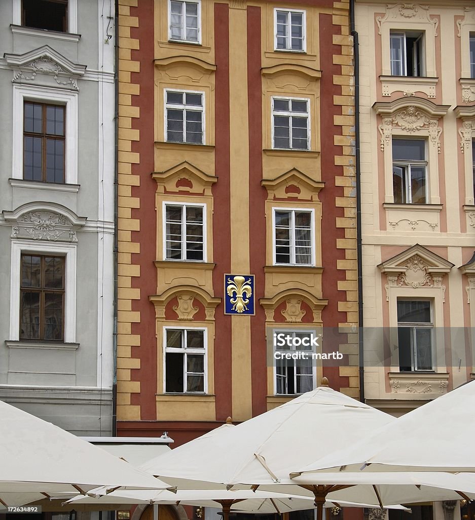 Colorido edificios Checa - Foto de stock de Abstracto libre de derechos