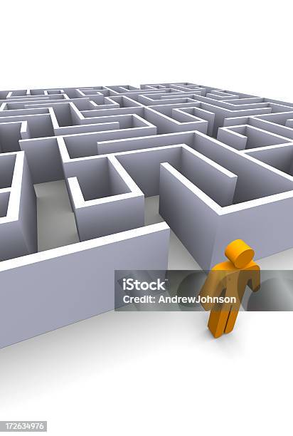 Finding A Solution Stock Photo - Download Image Now - Adversity, Building Entrance, Business