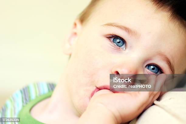 Mehr Komfort Stockfoto und mehr Bilder von 12-17 Monate - 12-17 Monate, Baby, Daumen