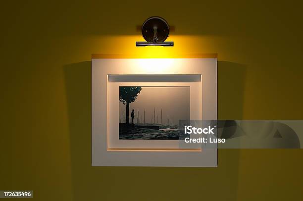 Picture On The Wall Gallery Stock Photo - Download Image Now - Wall - Building Feature, Art Museum, Picture Frame
