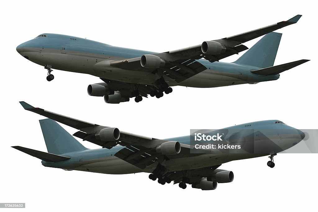 Avions face à gauche et à droite - Photo de Avion-cargo libre de droits