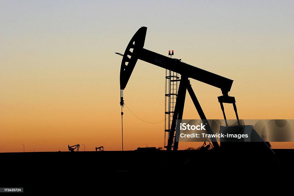 Оклахома нефть насос II - Стоковые фото Оклахома роялти-фри