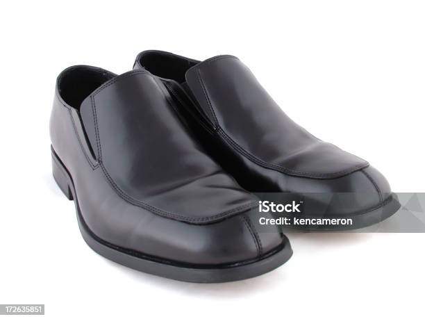 Preto Sapatos - Fotografias de stock e mais imagens de Adulto - Adulto, Borracha - Material, Cor preta