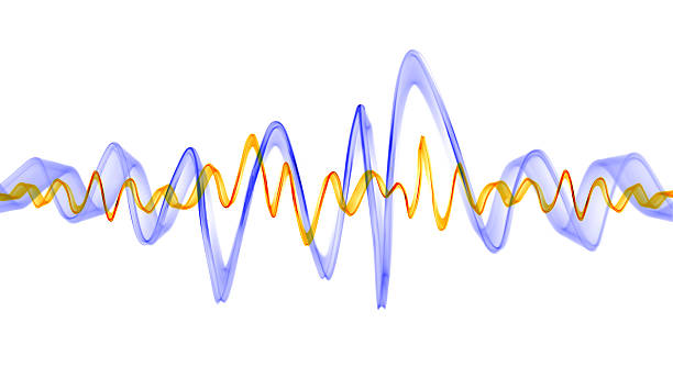 olas de frecuencia - frequency fotografías e imágenes de stock