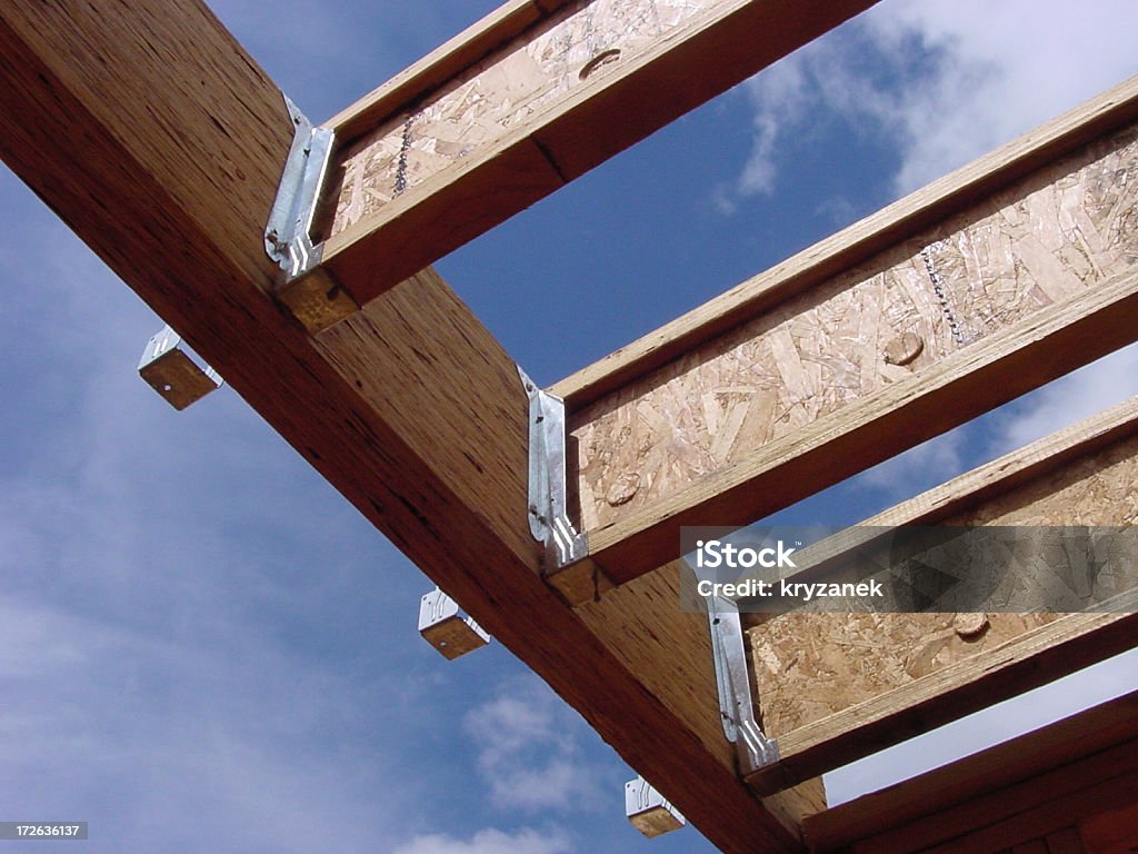 Ausarbeitung und die sky - Lizenzfrei Architektur Stock-Foto