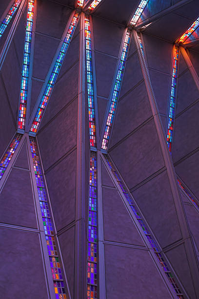 istock Stained glass windows of Air Force Academy chapel 172636402