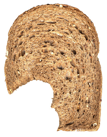 A Slice of Bread. (Dutch wholegrain bread)
