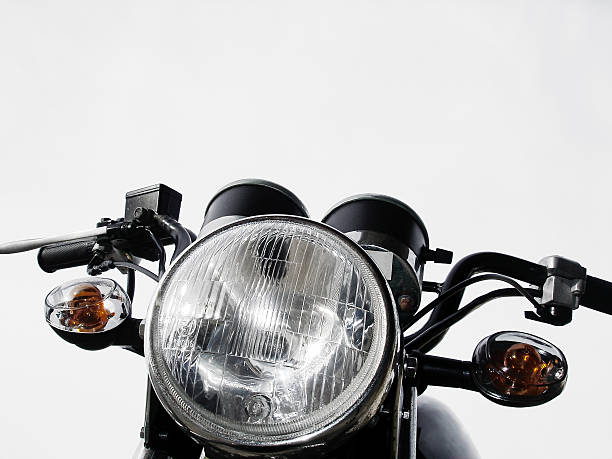 Cтоковое фото Motorbike спереди