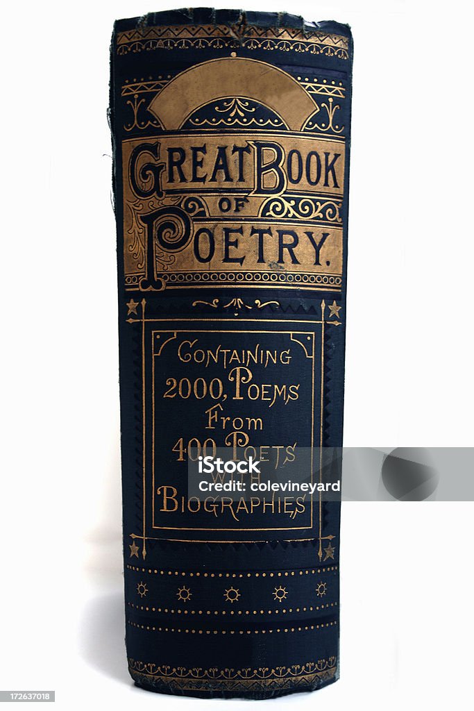 Il grande Libro di poesie - Foto stock royalty-free di Affari